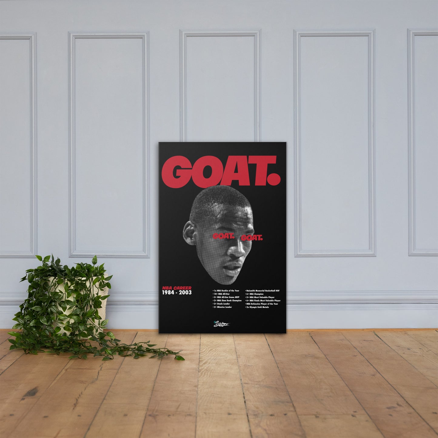 GOAT Print (Black)