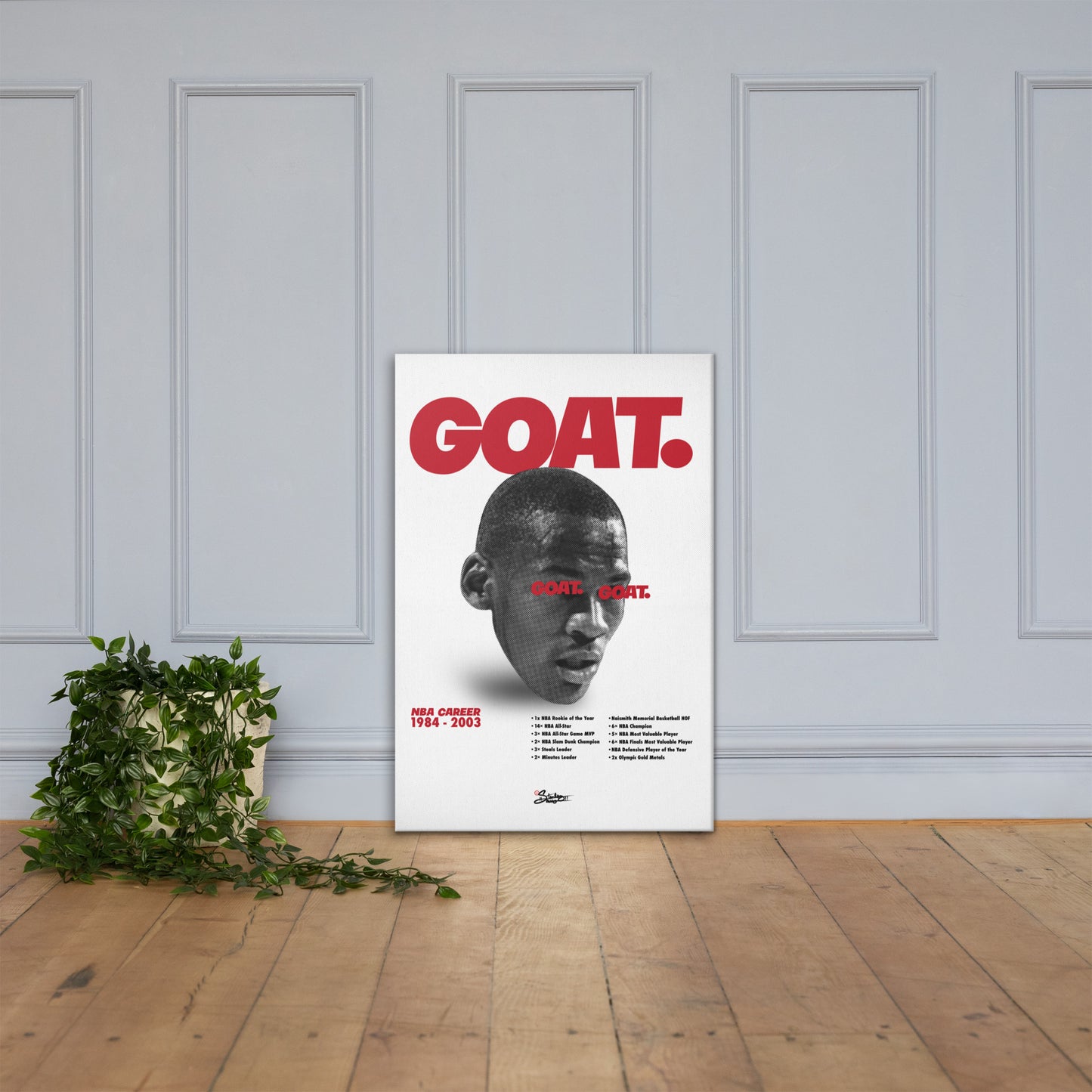 GOAT Print (White)